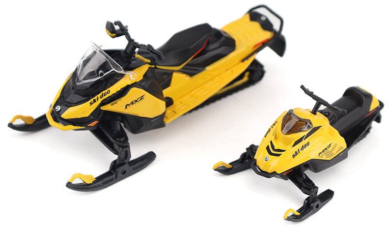 Ski-Doo MXZ Blizzard Trail Snowmobile and MXZ 120cc Kids Snowmobile