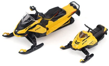 Ski-Doo MXZ Blizzard Trail Snowmobile and MXZ 120cc Kids Snowmobile