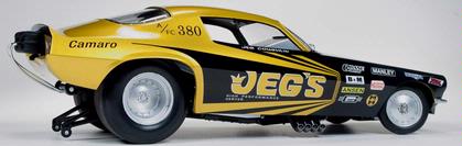 Auto World JEG'S 1970 good Chevy Camaro Funny Car