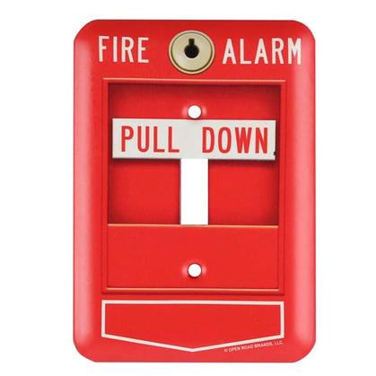 FIRE ALARM SWITCH PLATE (3.5&quot;x5&quot;)