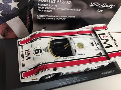 MINICHAMPS Porsche 917:10 - Mark Donohue store 1972 Mosport