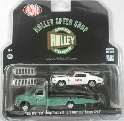 Chevrolet Ramp Truck 1967 &amp; Chevrolet Camaro 1971 &quot;Holley Speed&quot;