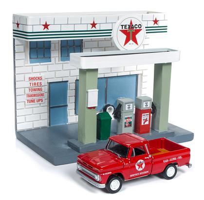 Chevrolet Pickup 1965 &amp; Diorama &quot;Texaco&quot;