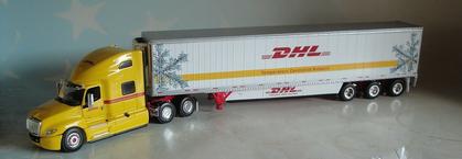 INTERNATIONAL HIGH ROOF W/53 WABAH REEFER TRI AXLE &quot;DHL&quot;