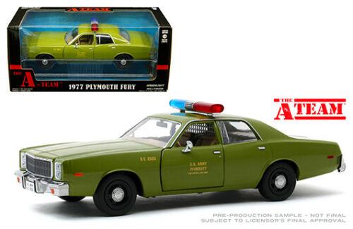 1975 PLYMOUTH FURY US ARMY POLICE THE A-TEAM