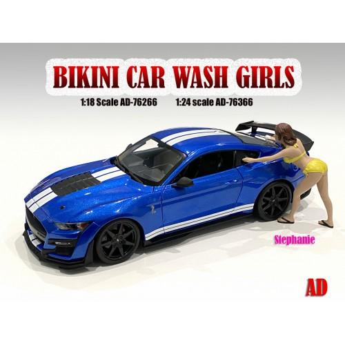 1:24 Bikini Car Wash Girl - Stephanie Figurine