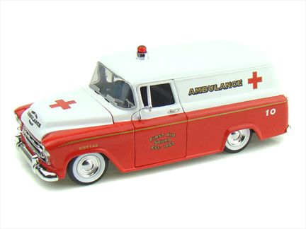 1957 Chevy Suburban Ambulance